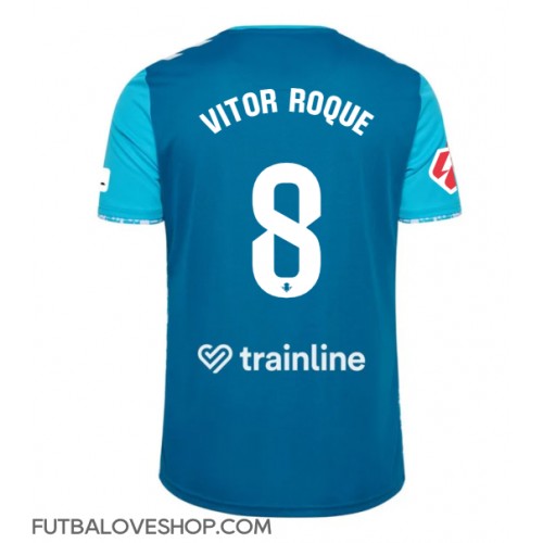 Dres Real Betis Vitor Roque #8 Tretina 2024-25 Krátky Rukáv